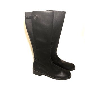 NWOT A2 Aerosole tall black boots size 10